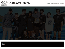 Tablet Screenshot of outlawsrun.com